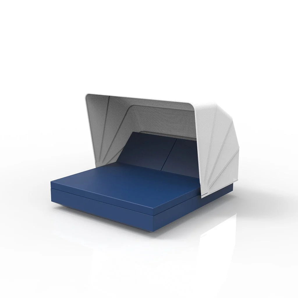 Vela Square Daybed with Sunroof - Outdoor Furniture - Image 12