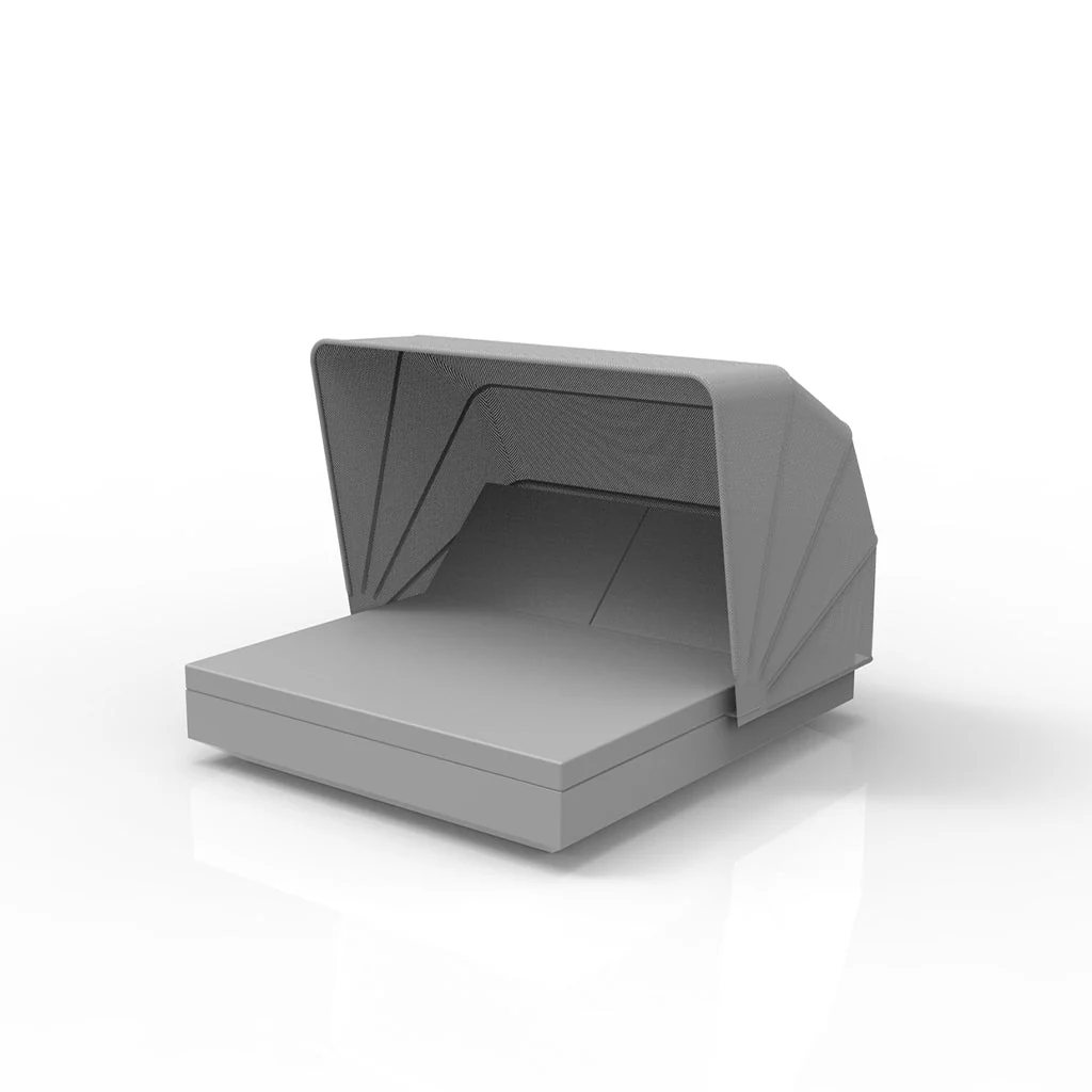 Vela Square Daybed with Sunroof - Outdoor Furniture - Image 14