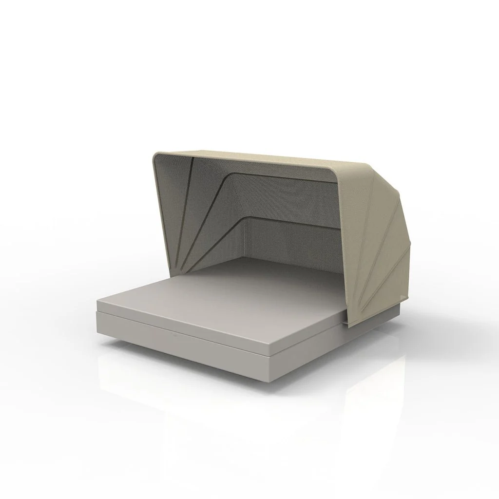 Vela Square Daybed with Sunroof - Outdoor Furniture - Image 17