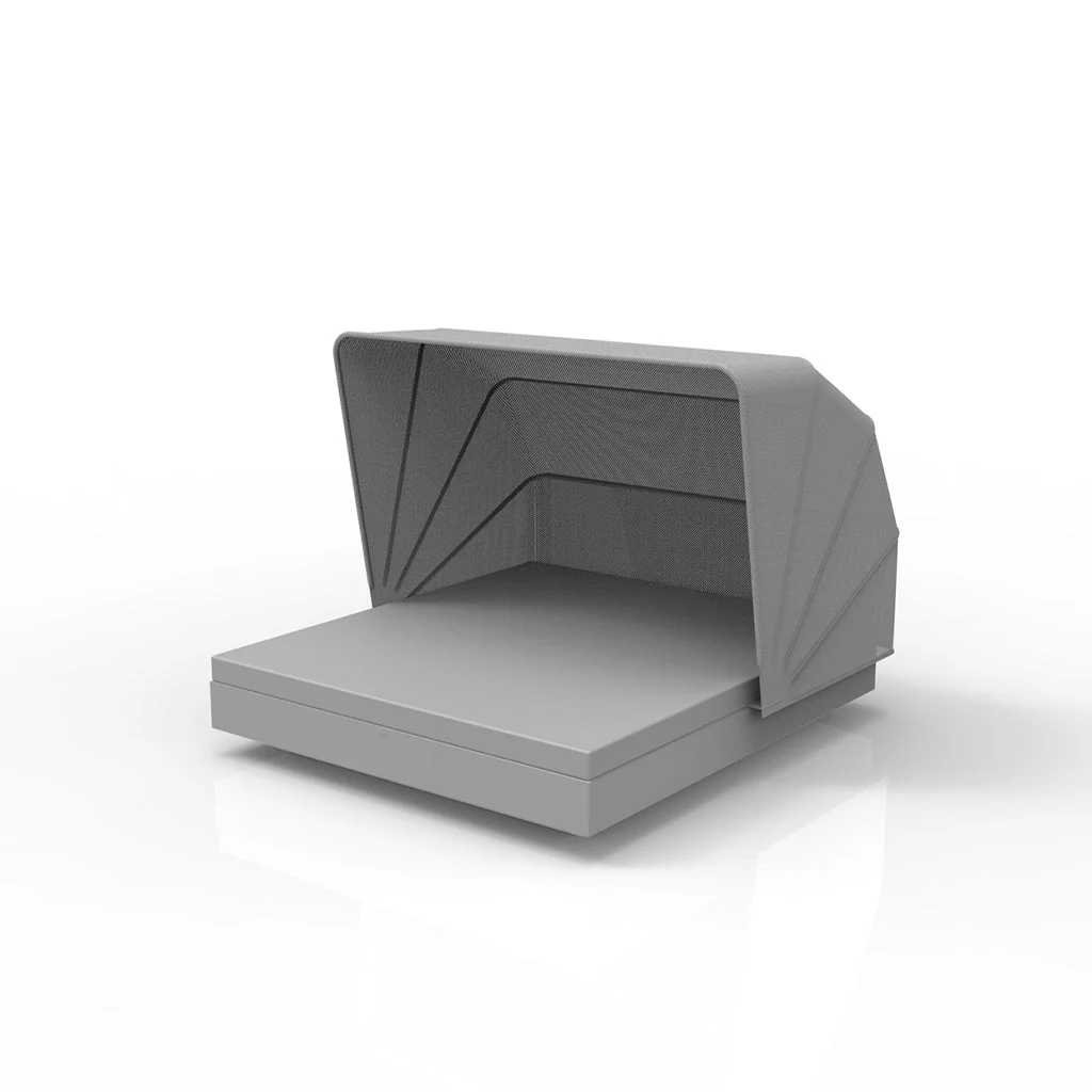 Vela Square Daybed with Sunroof - Outdoor Furniture - Image 18