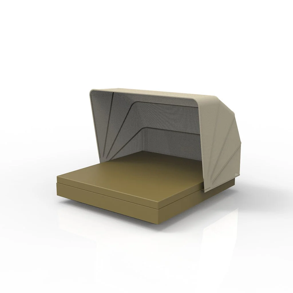 Vela Square Daybed with Sunroof - Outdoor Furniture - Image 21