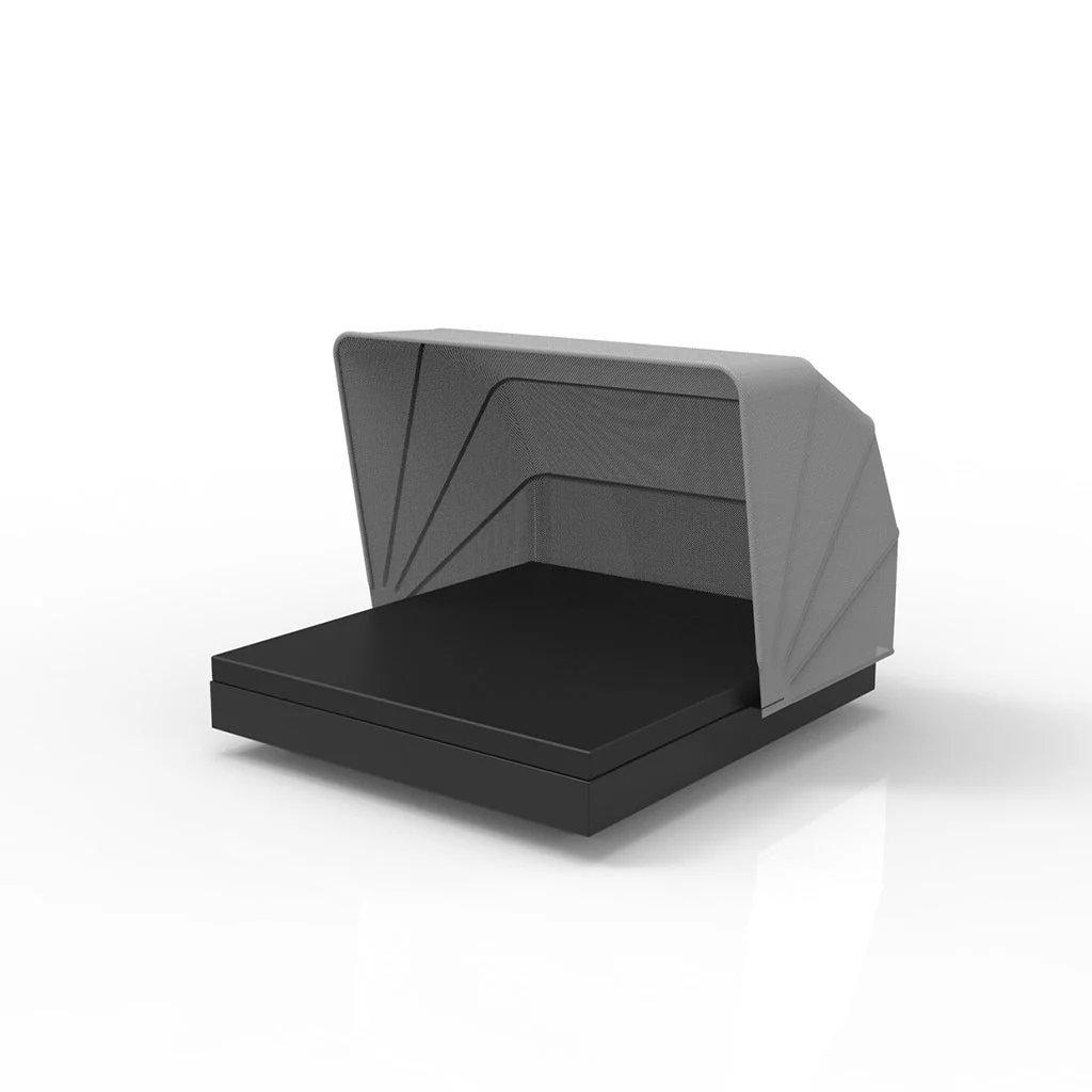 Vela Square Daybed with Sunroof - Outdoor Furniture - Image 25