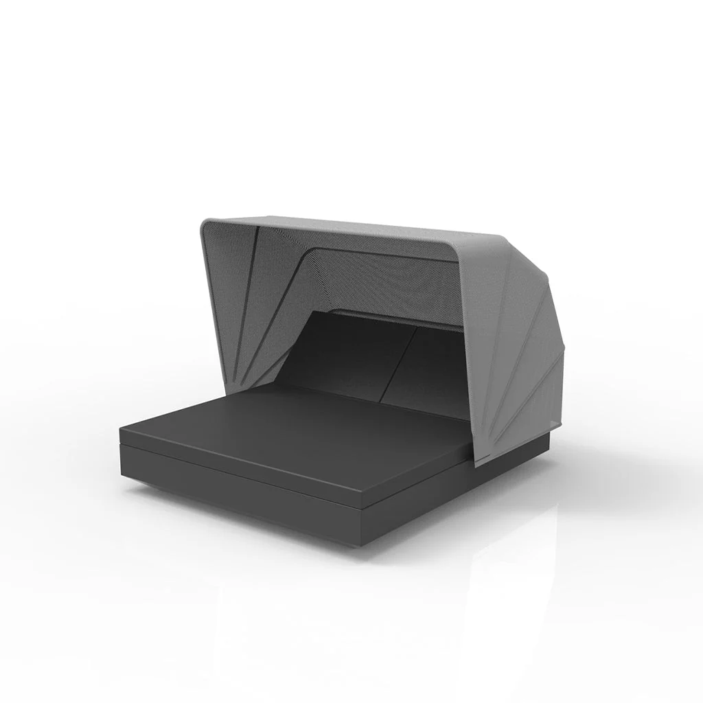 Vela Square Daybed with Sunroof - Outdoor Furniture - Image 3