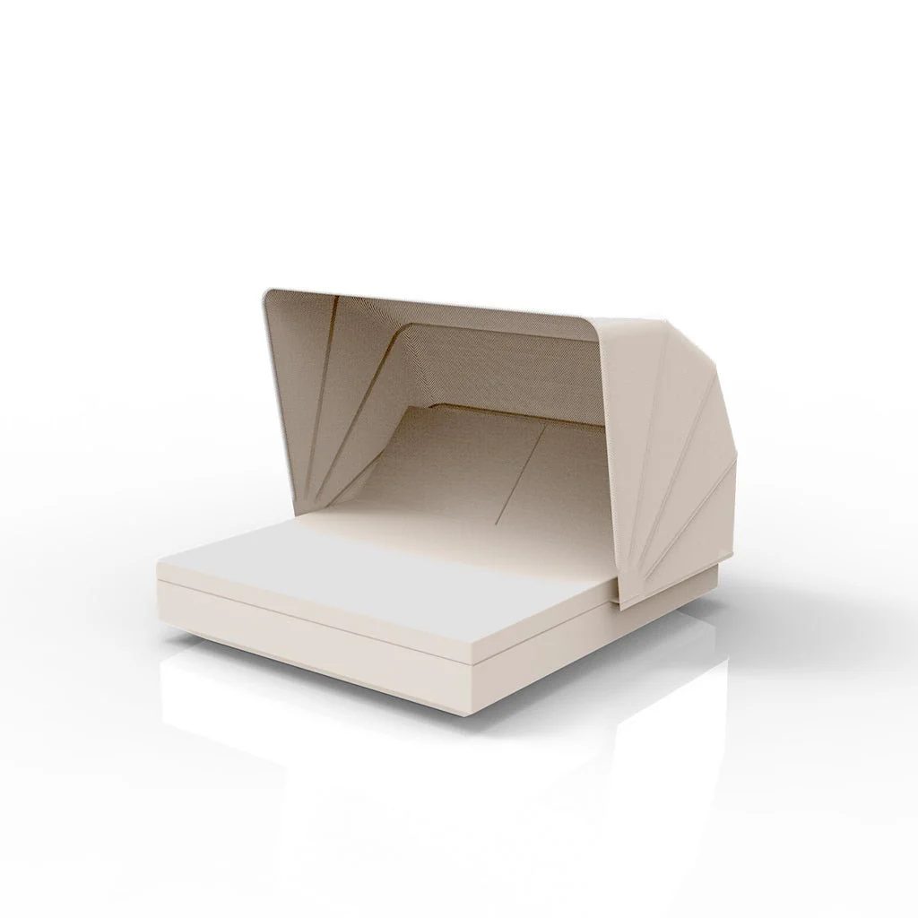 Vela Square Daybed with Sunroof - Outdoor Furniture - Image 7