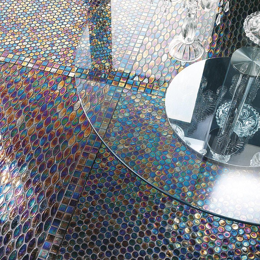 Velvet Cubes, 7/8" x 7/8" - Glass Tile - Image 3