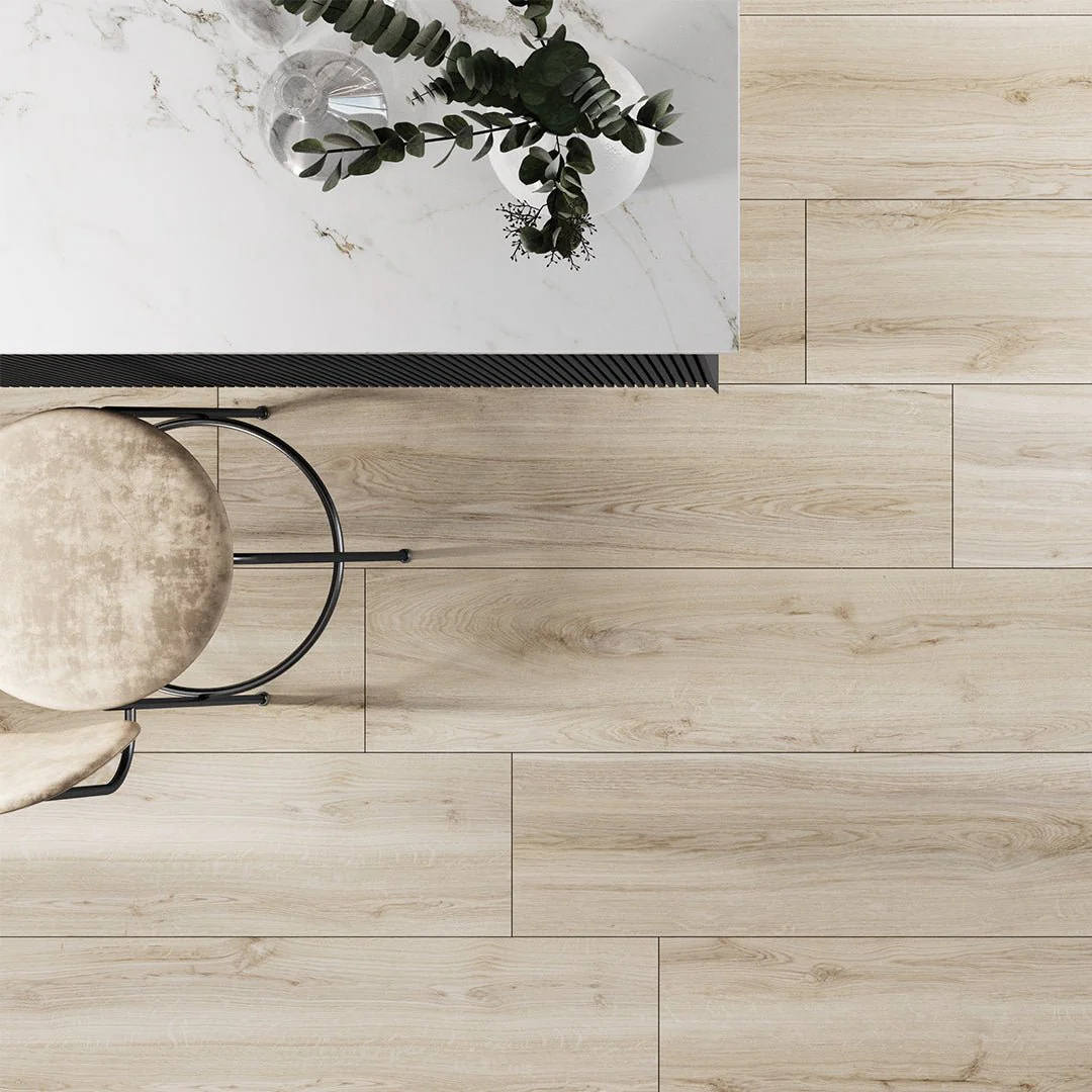 Venatto Matte Almond 10" x 60" - Porcelain Tile - Image 3