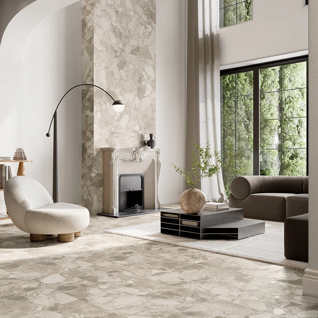 Venice Cream, 12" x 24" - Porcelain Tile - Image 2