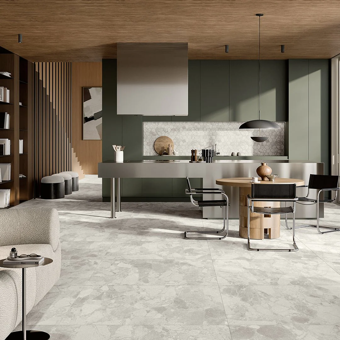 Venice White, 24" x 48" - Porcelain Tile - Image 2