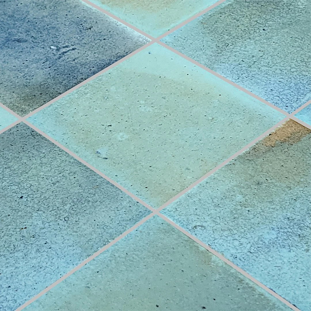 Verdigris Field, 6" x 6" - Porcelain Tile - Image 3