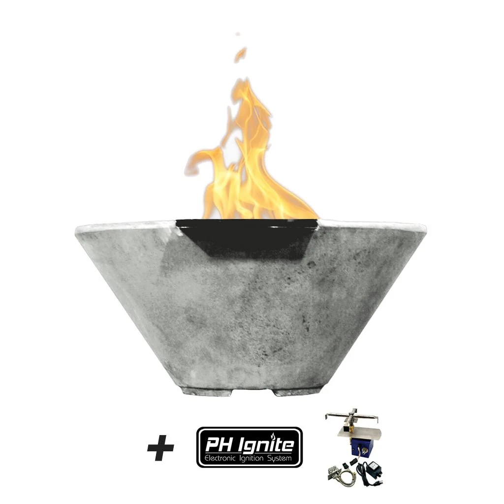 Verona Fire Bowl - Gas Fire Feature - Image 9