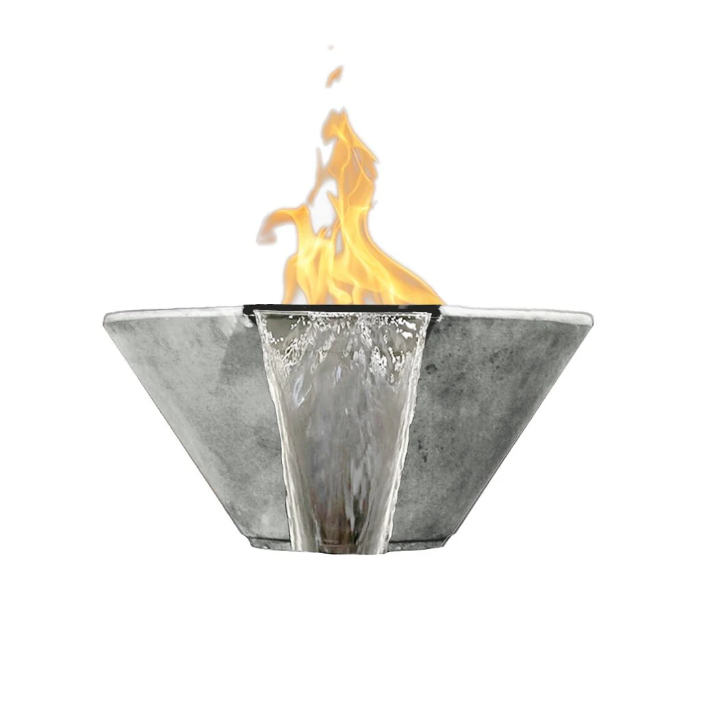 Verona Fire/Water Bowl - Gas Fire Feature - Image 4