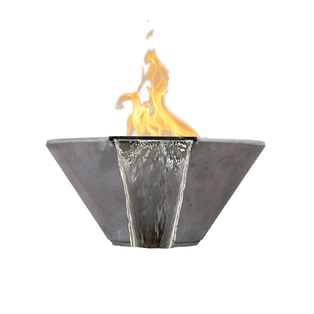 Verona Fire/Water Bowl - Gas Fire Feature - Image 5