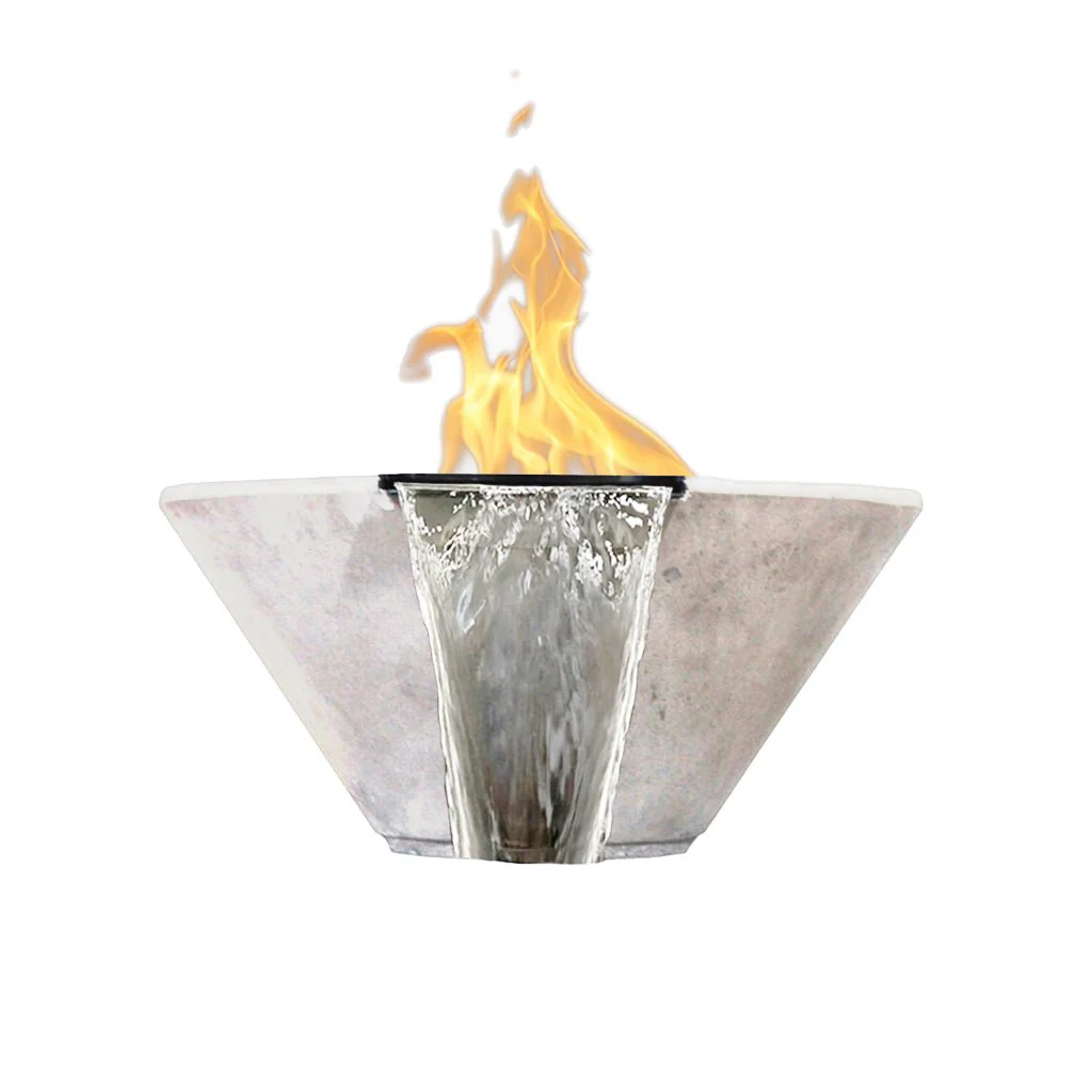 Verona Fire/Water Bowl - Gas Fire Feature - Image 8