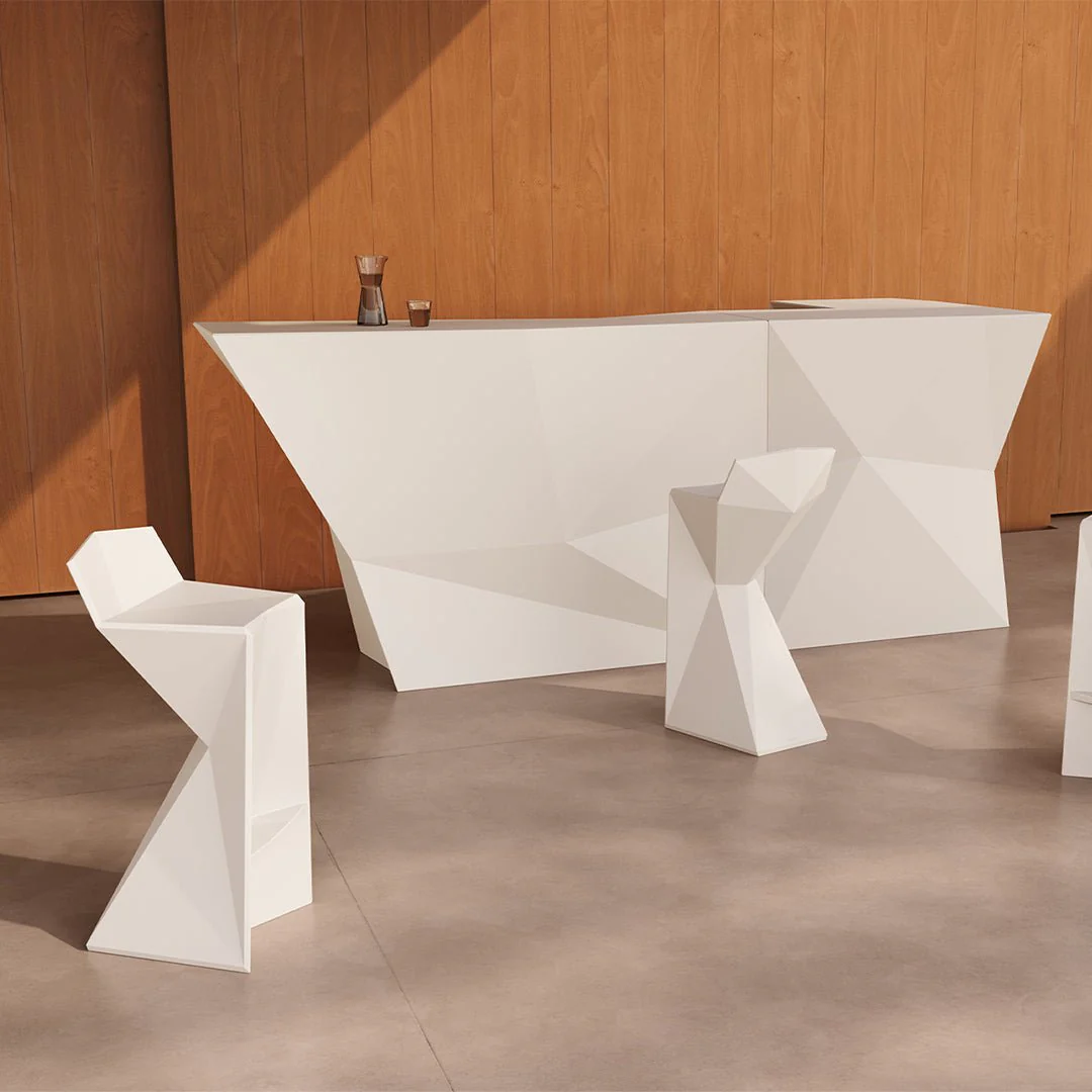 Vertex Bar Stool - Modern Patio Furniture - Image 2