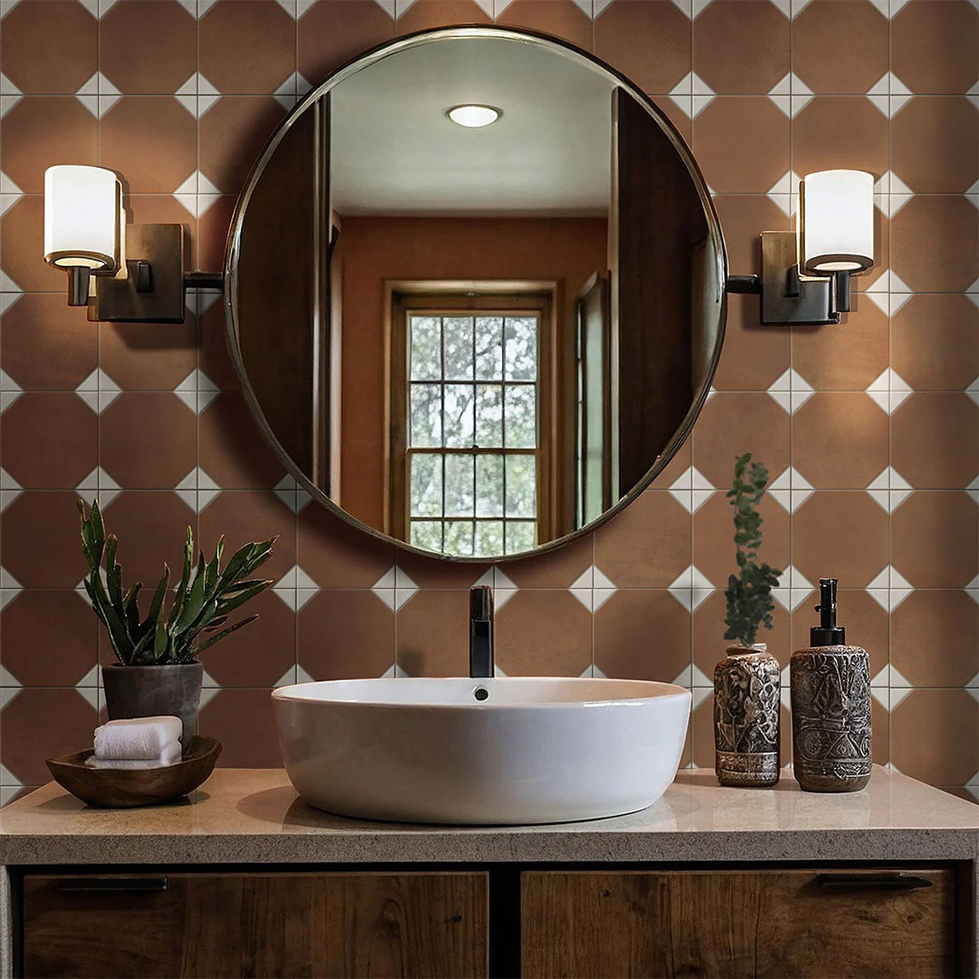 Via Bianchi Cotto 13" x 13" - Porcelain Tile - Image 3