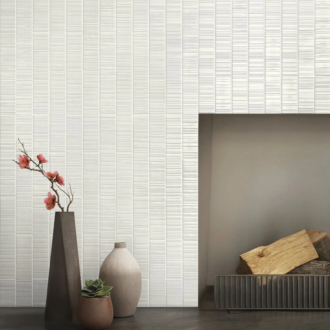 Vibrant White Glossy, 2" x 9" - Porcelain Tile - Image 2
