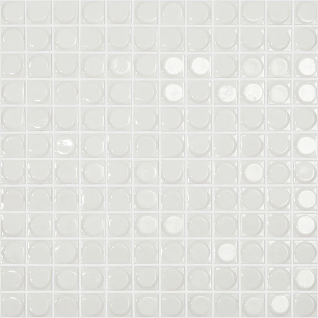 Cotton, 1" x 1" - Glass Tile