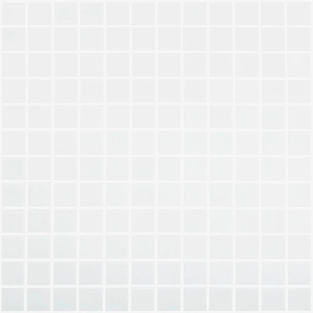 White Vanilla Matte, 1" x 1" - Glass Tile