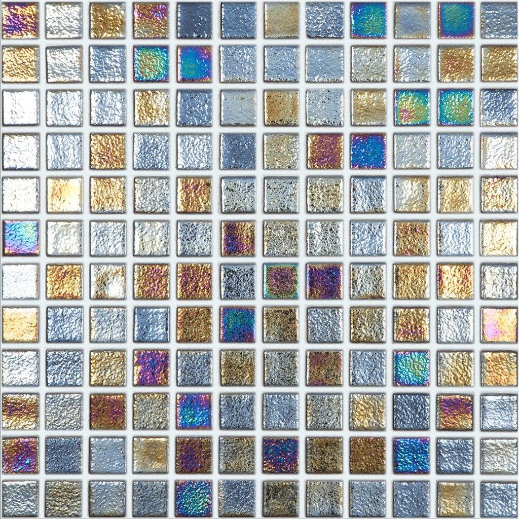 Shell Deep 556 Slip Resistant, 1" x 1" - Glass Tile