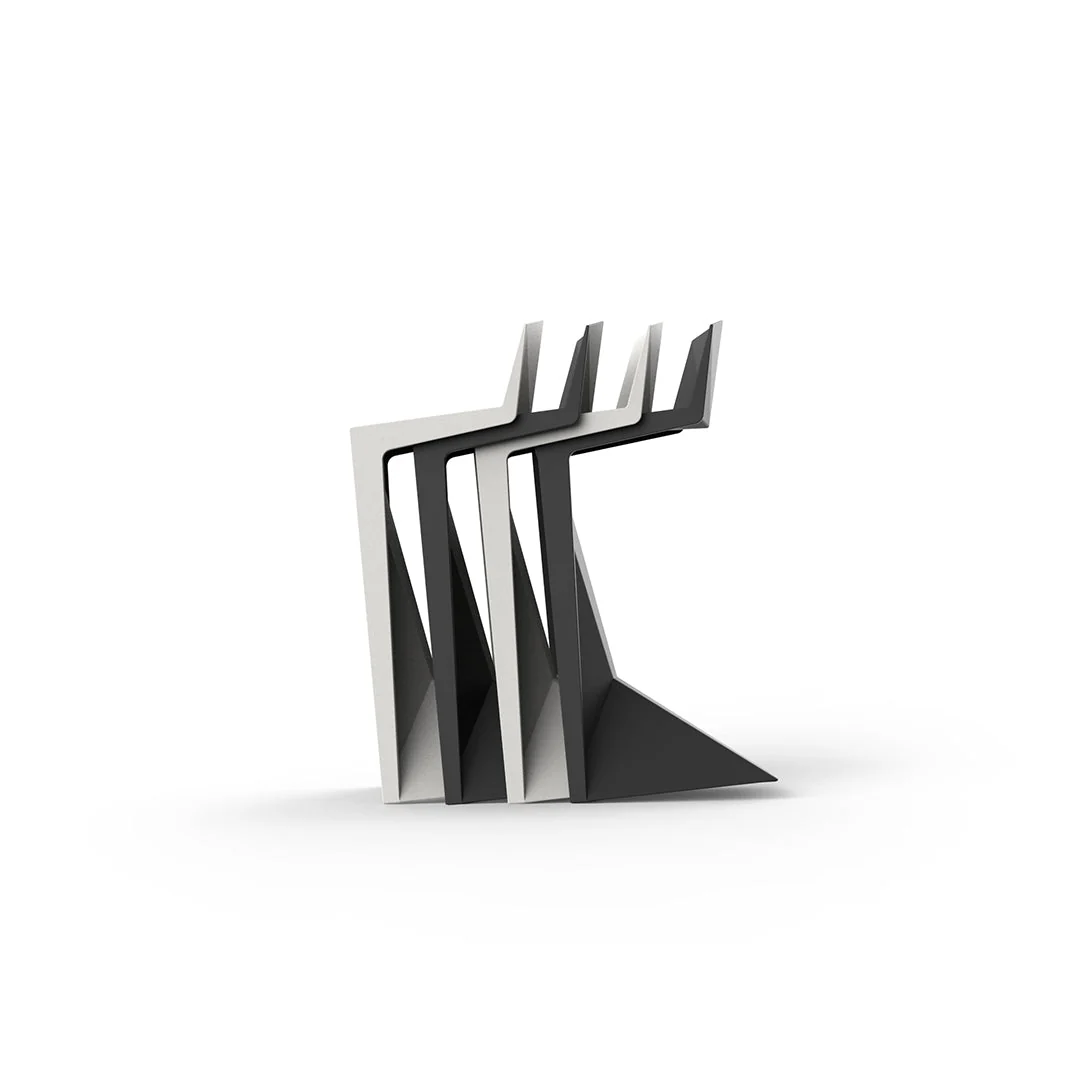 Voxel Bar Stool (Set of 4) - Modern Patio Furniture - Image 2