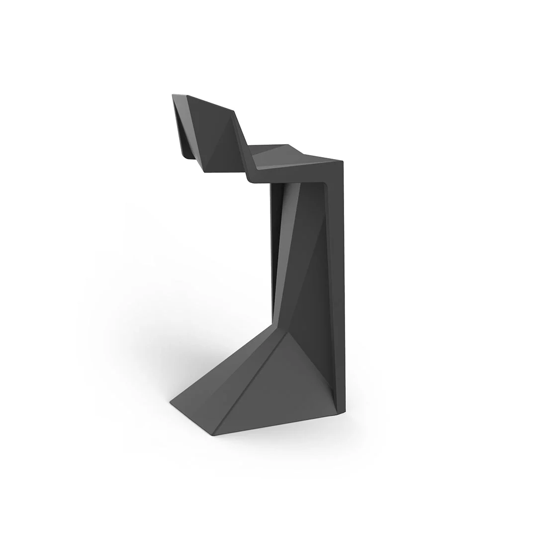 Voxel Bar Stool (Set of 4) - Modern Patio Furniture - Image 4
