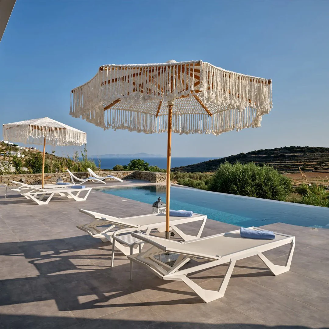Voxel Sun Chaise (Set of 4) - Modern Pool Lounger - Image 2