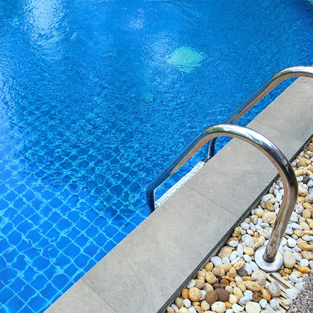 Vulkon Grey, 13" x 24" - 2CM Porcelain Pool Coping - Image 2
