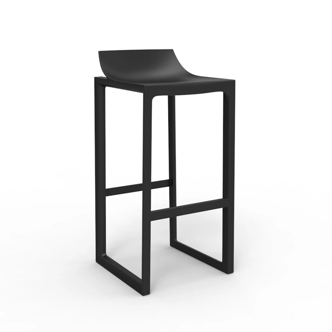 Wall Street Bar Stool (Set of 2) - Modern Patio Furniture - Image 8