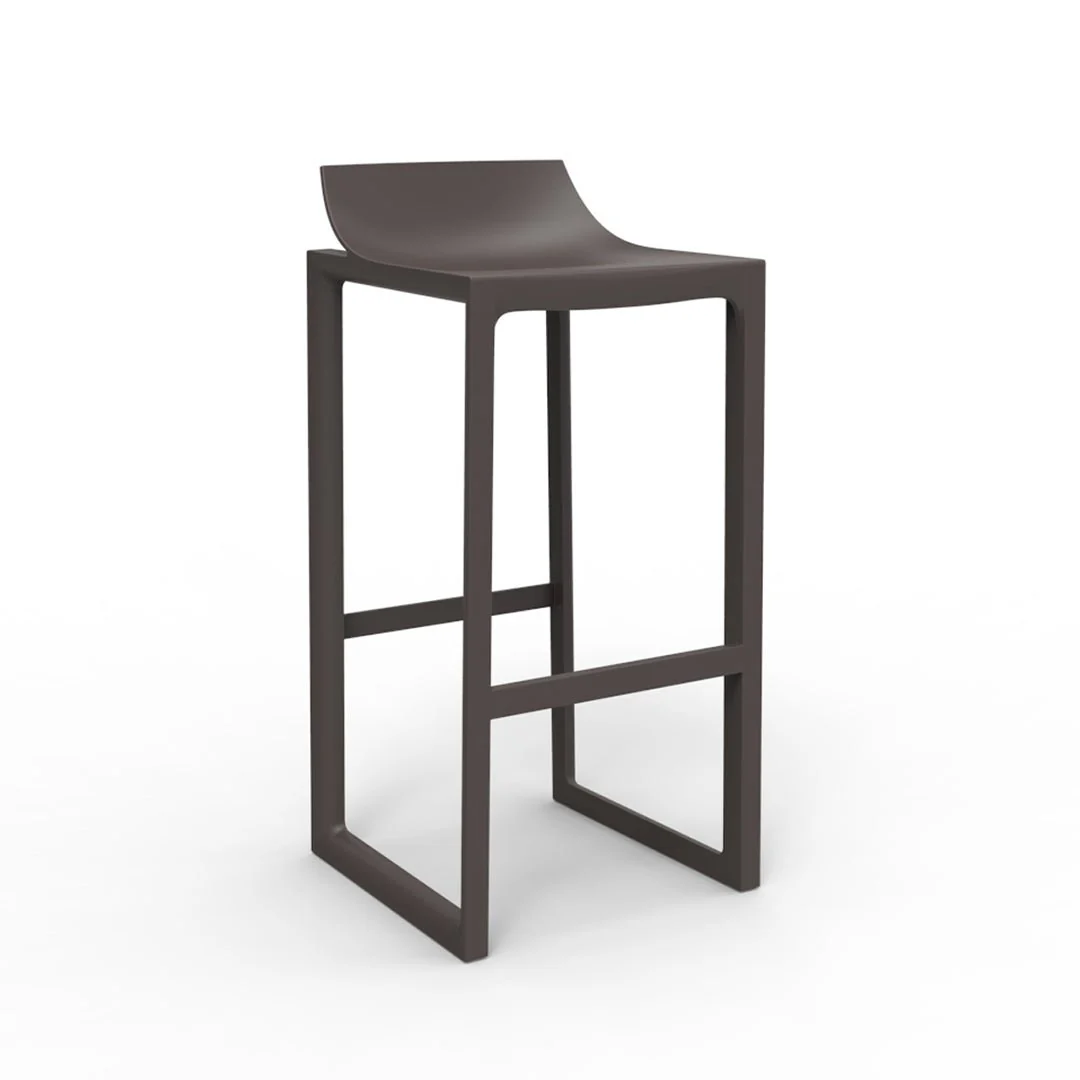 Wall Street Bar Stool (Set of 2) - Modern Patio Furniture - Image 9