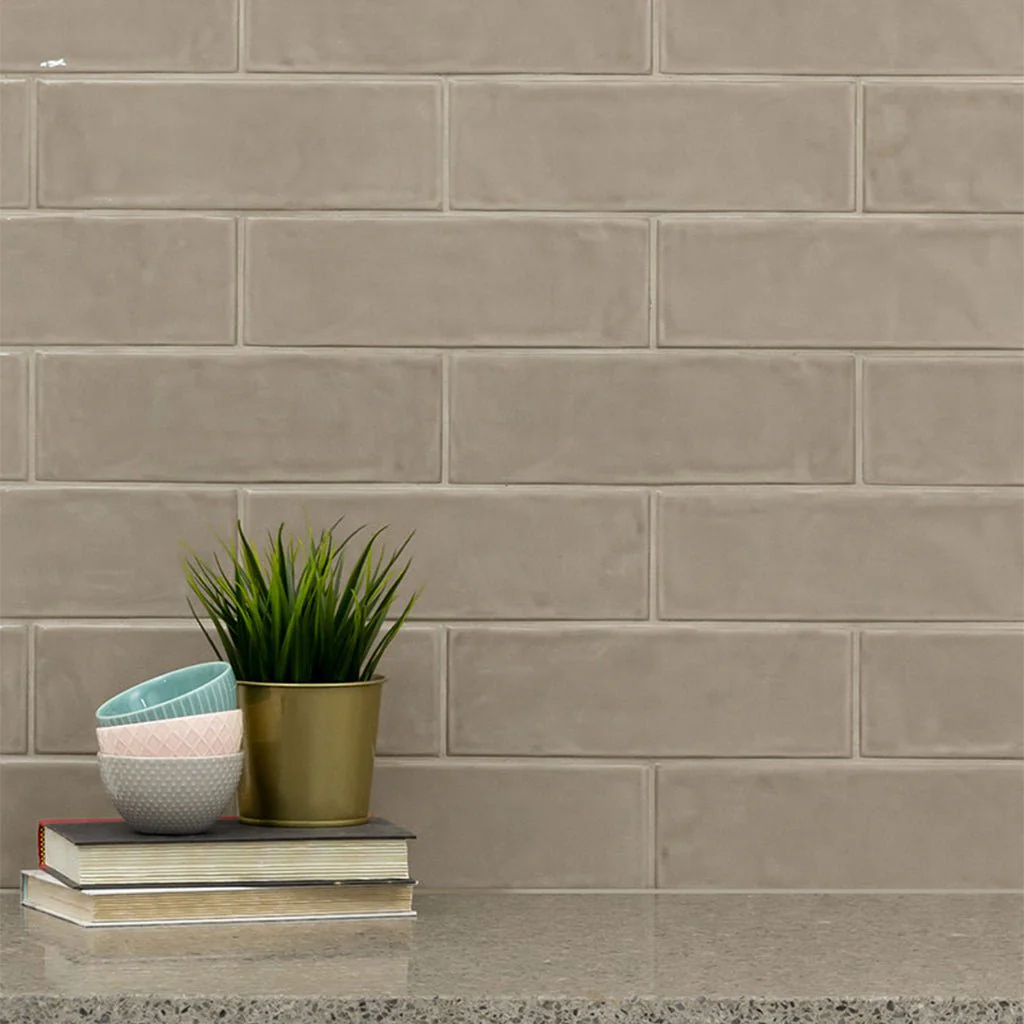Warm Concrete, 4" x 12" - Ceramic Tile - Image 3