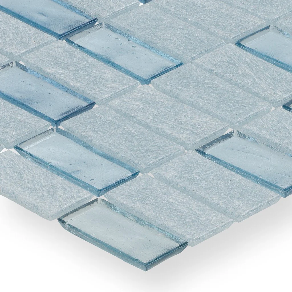 Wave, 1" x 2" Stacked - Glass Tile - Image 2