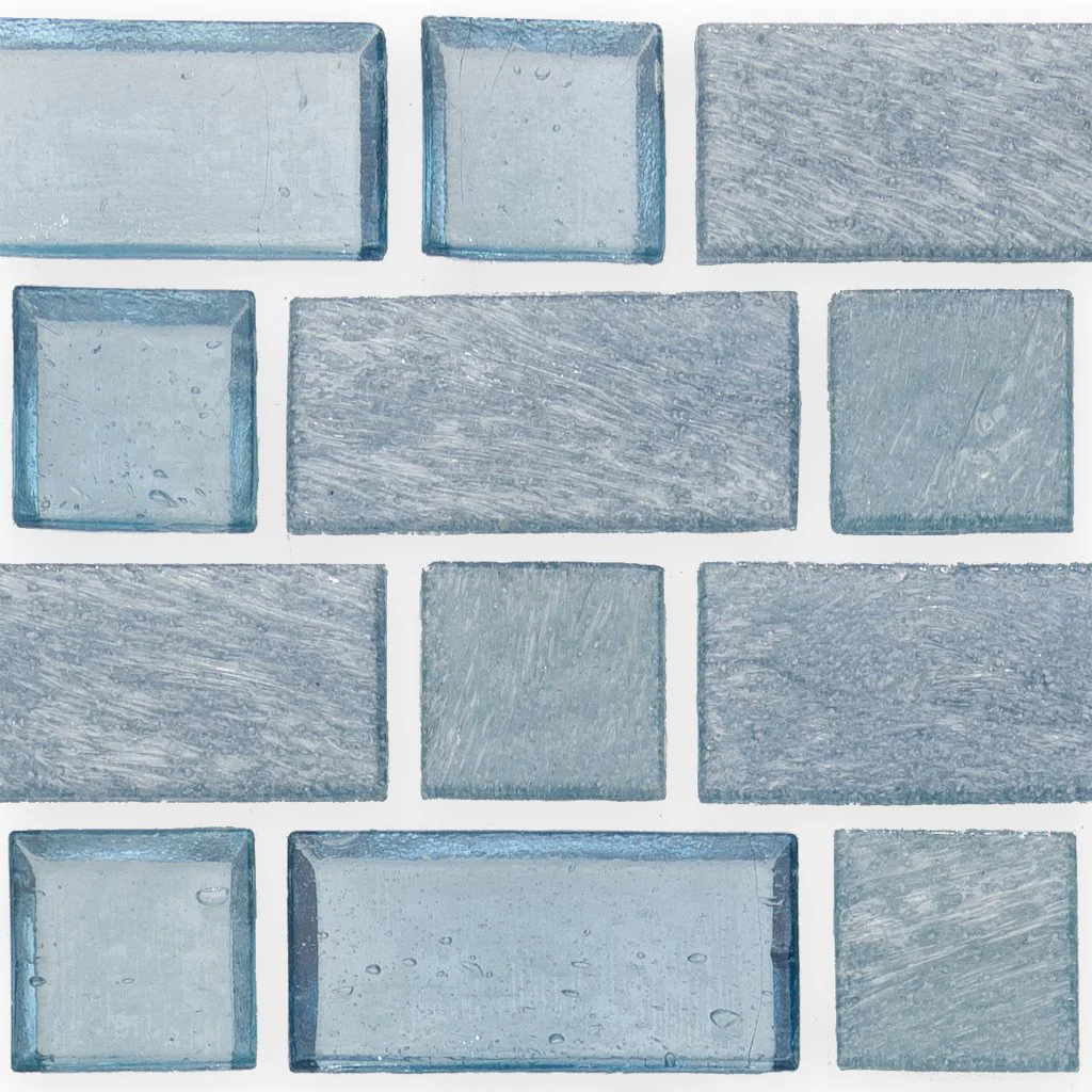 Wave, Morse - Glass Tile - Image 3