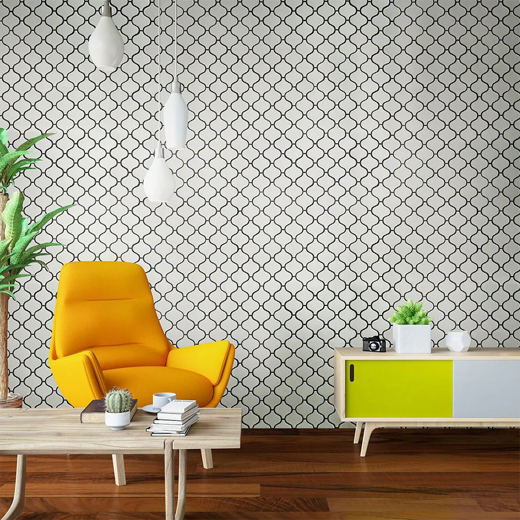 White Arabesque - Porcelain Tile - Image 3