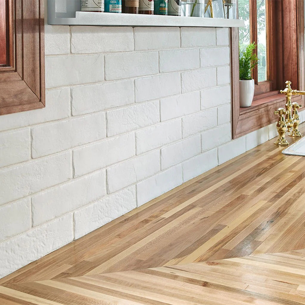 White Brickstone, 2" x 10" - Porcelain Tile - Image 3