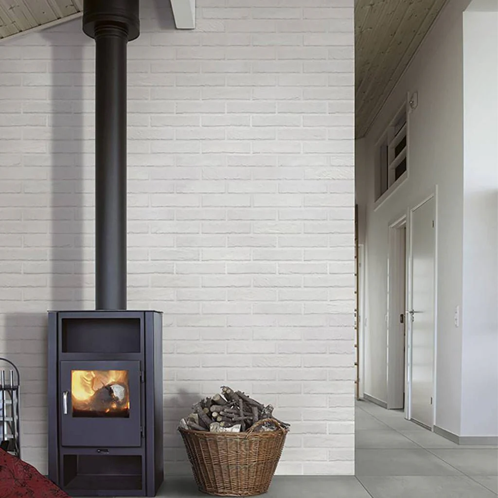 White Brickstone, 2" x 10" - Porcelain Tile - Image 5