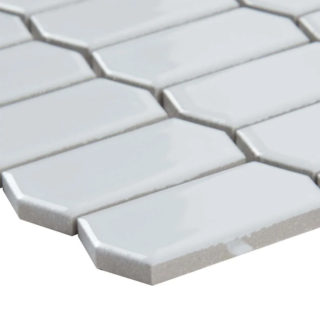 White Glossy Picket - Porcelain Tile - Image 2
