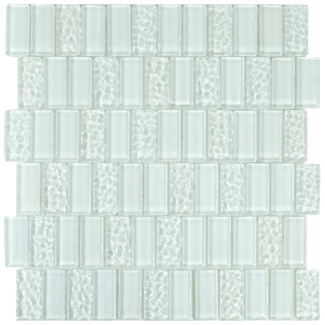 White Sand, 1" x 2" - Glass Tile