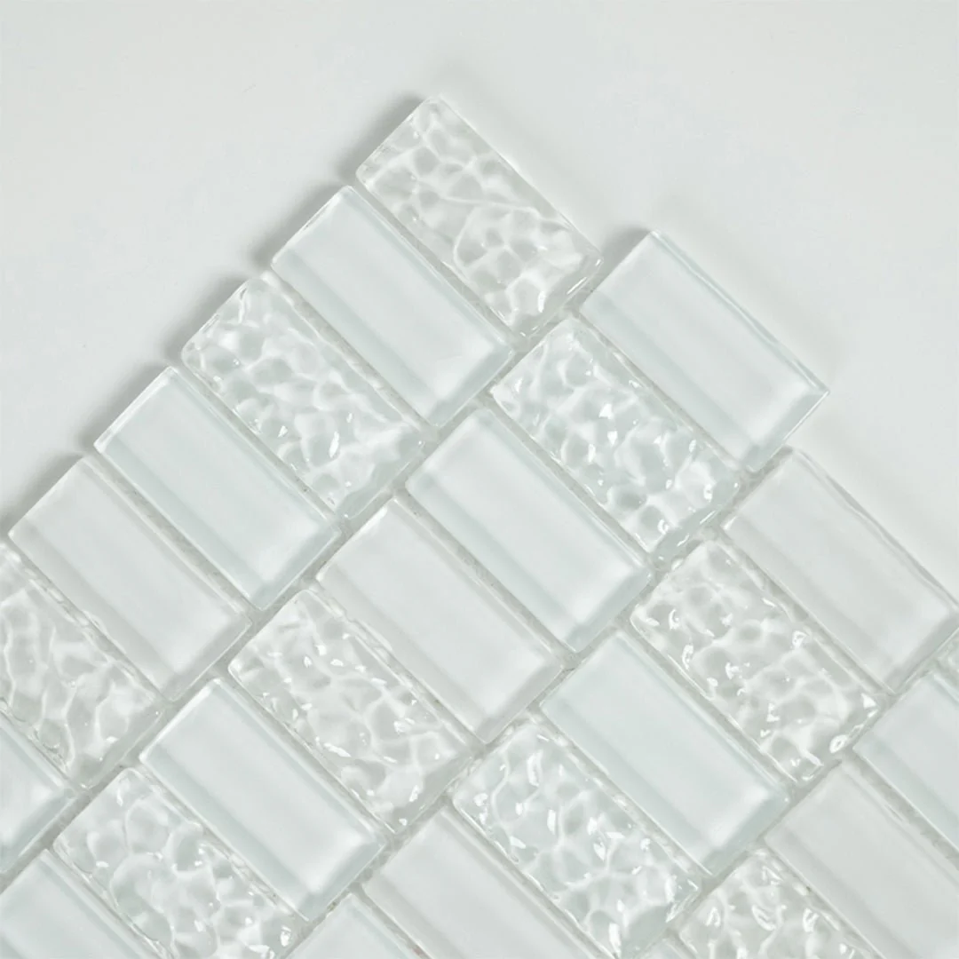 White Sand, 1" x 2" - Glass Tile - Image 2