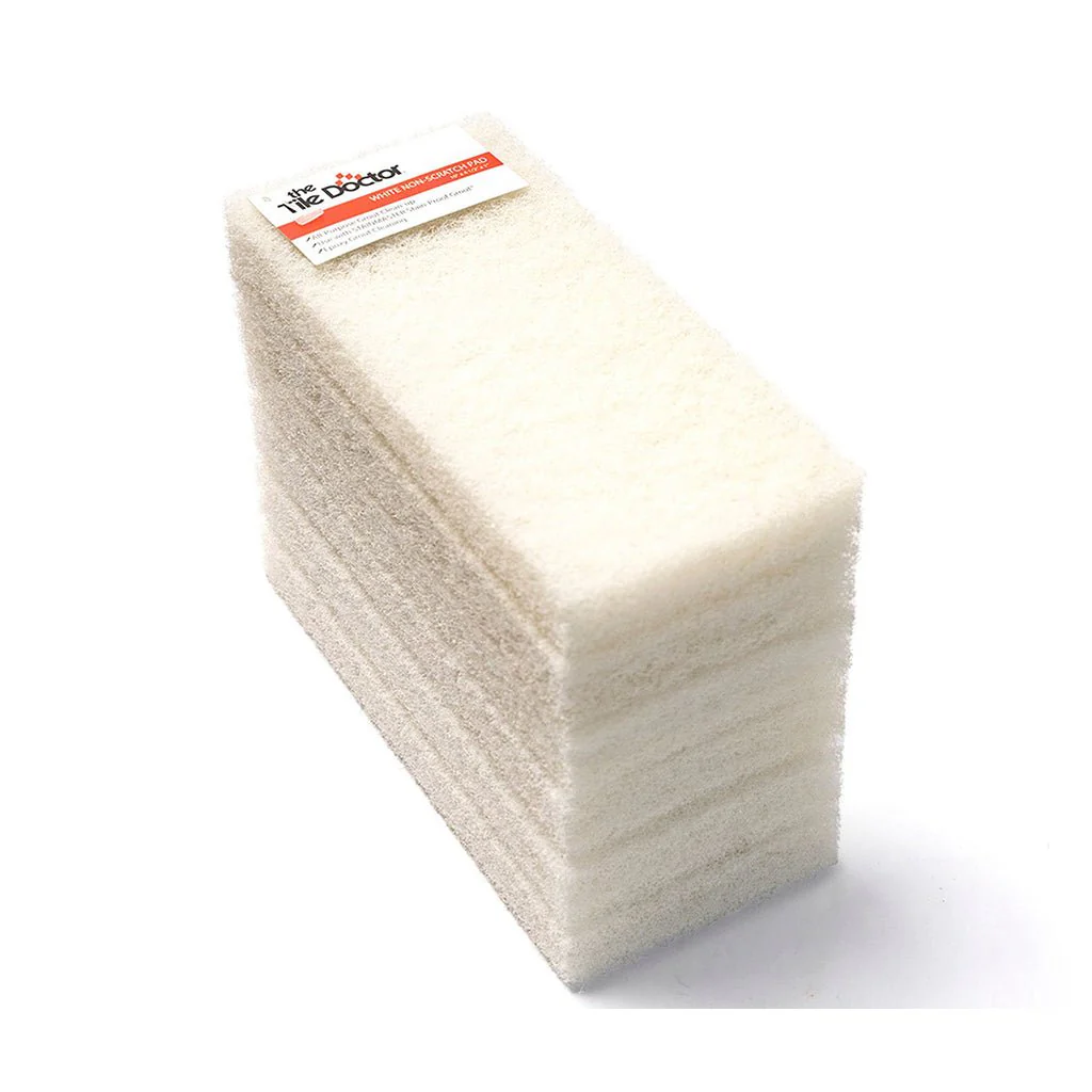 White Scrub Pad - Tile Cleaning Agent - Image 3