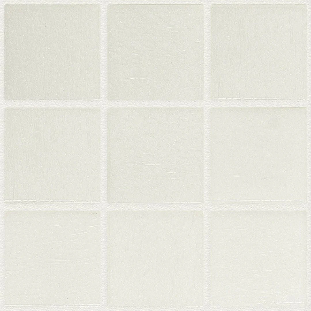 161 White Smoke, 3/4" x 3/4" - Glass Tile