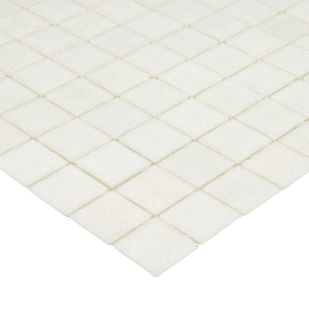 161 White Smoke, 3/4" x 3/4" - Glass Tile - Image 2