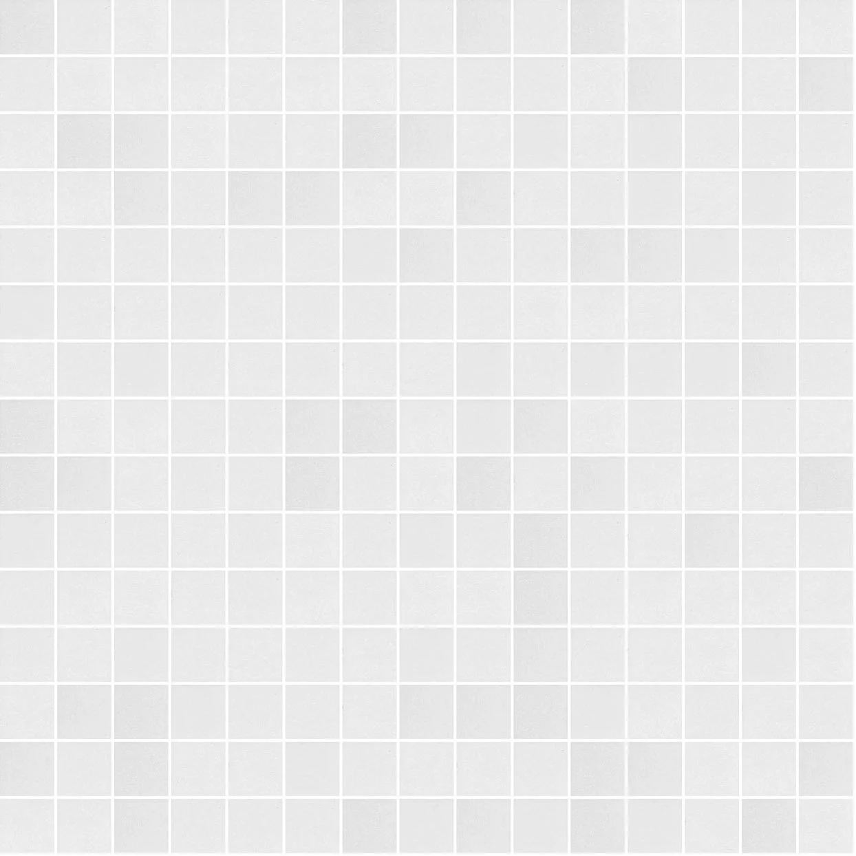 161 White Smoke, 3/4" x 3/4" - Glass Tile - Image 3