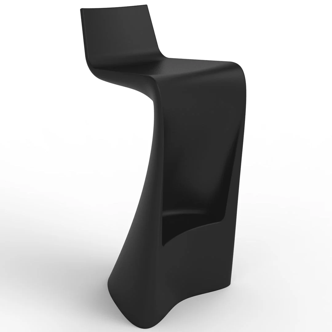 Wing Bar Stool - Modern Patio Furniture - Image 4