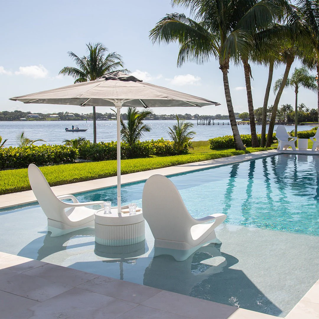 Woosah Chair with Tall Base (Set of Two) - Luxury Pool Chair - Image 12