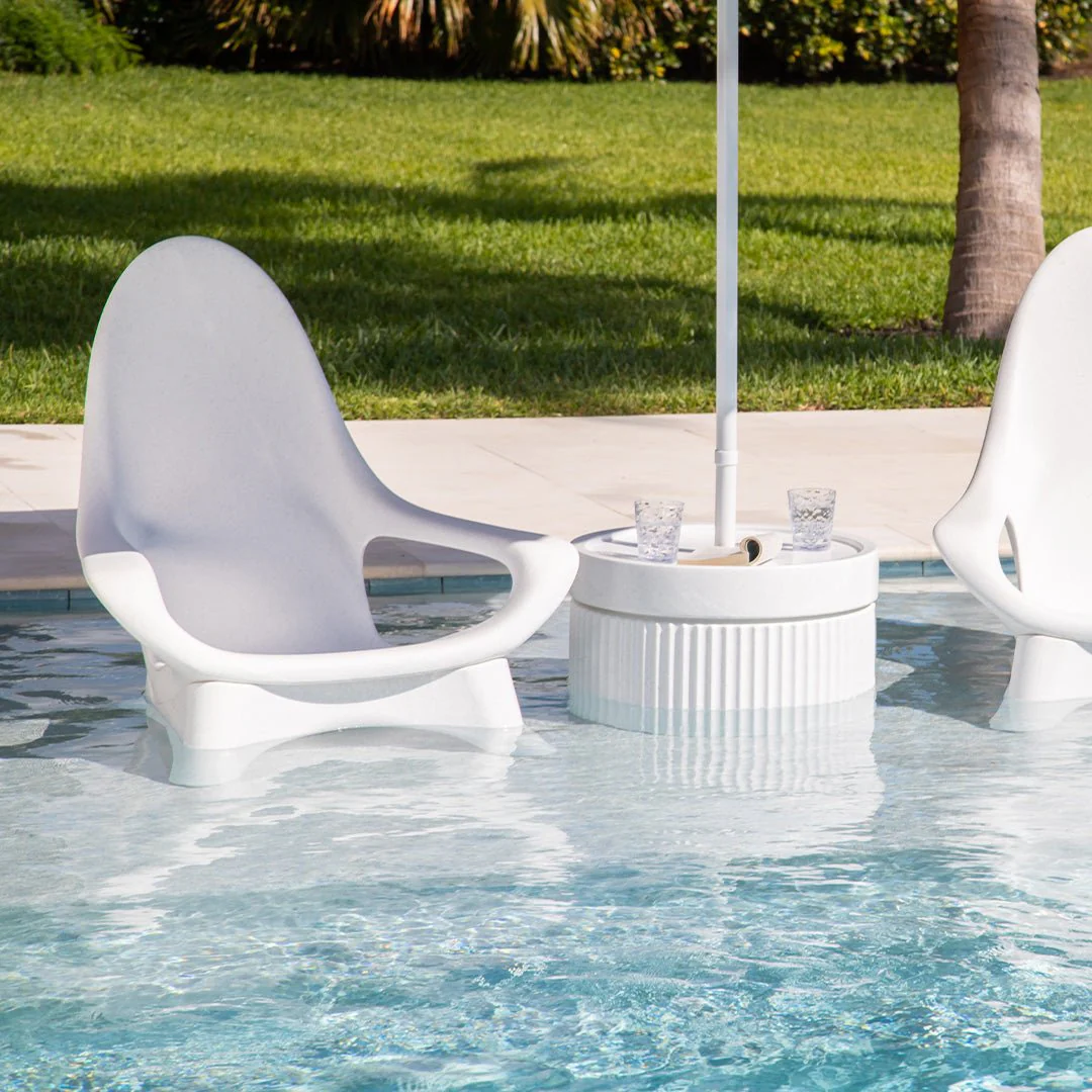 Woosah Chair with Tall Base (Set of Two) - Luxury Pool Chair - Image 13