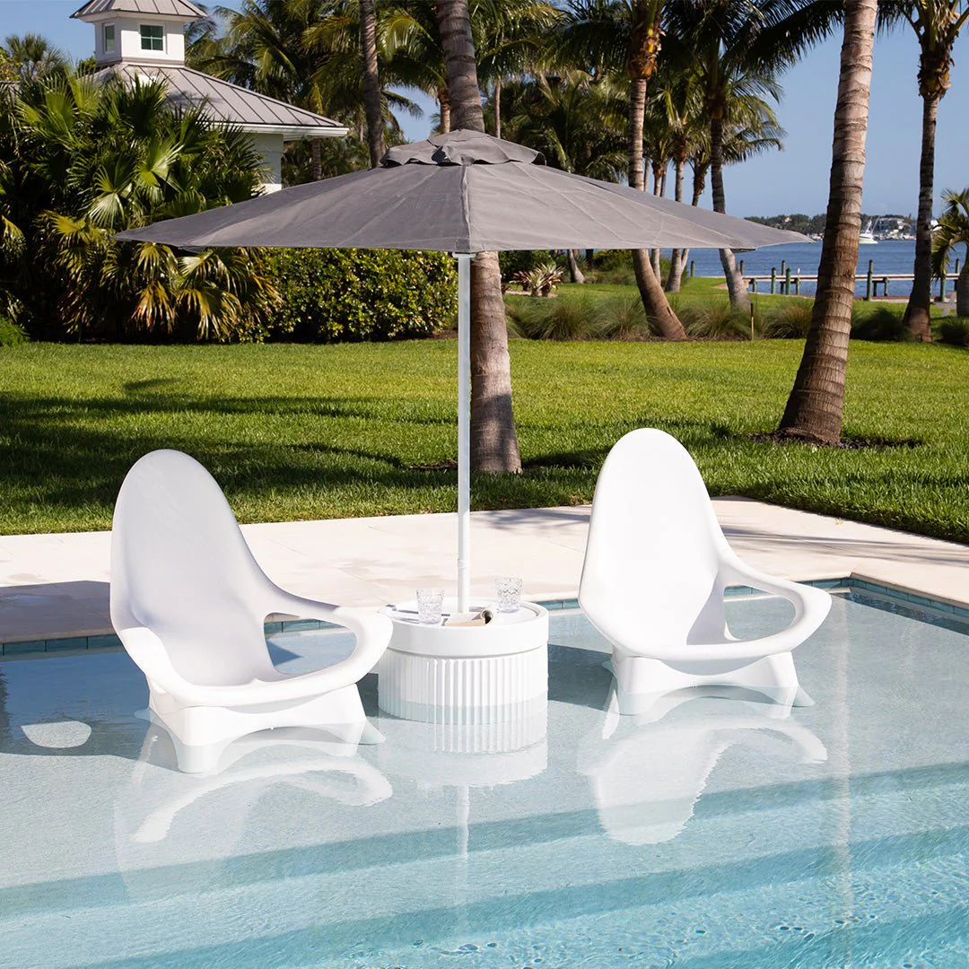 Woosah Chair with Tall Base (Set of Two) - Luxury Pool Chair - Image 16