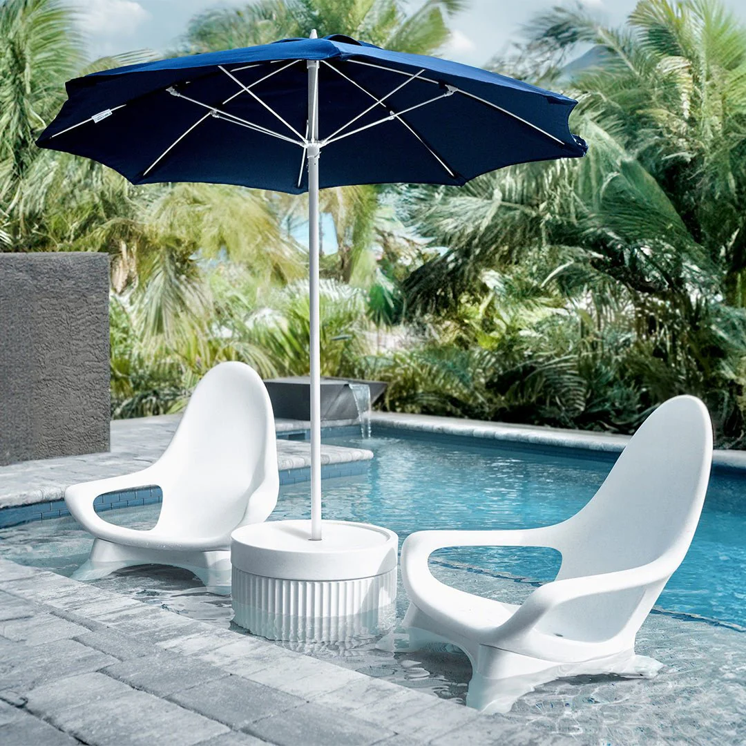 Woosah Chair with Tall Base (Set of Two) - Luxury Pool Chair - Image 8