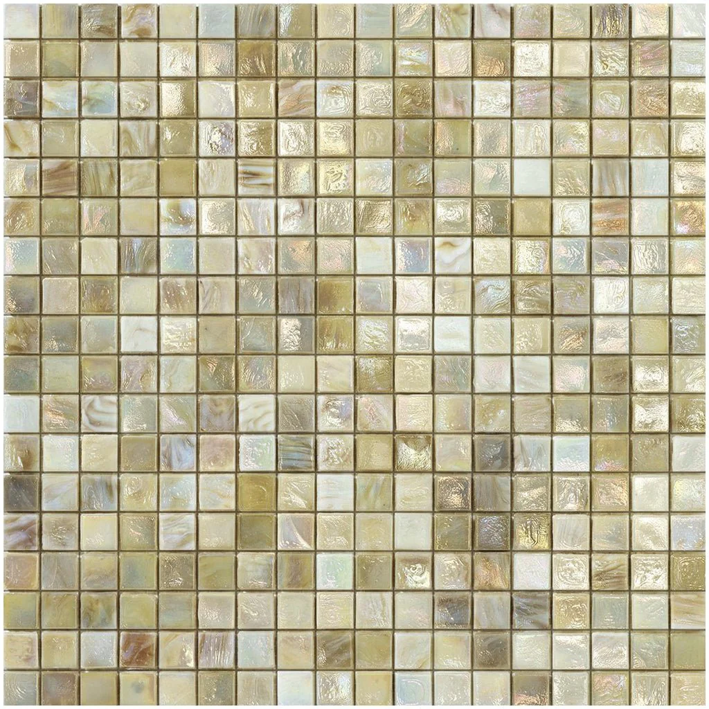 Zinnia 2, 5/8" x 5/8" - Glass Tile