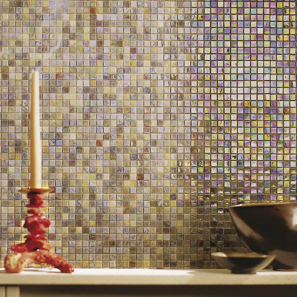 Zinnia 3, 5/8" x 5/8" - Glass Tile - Image 2